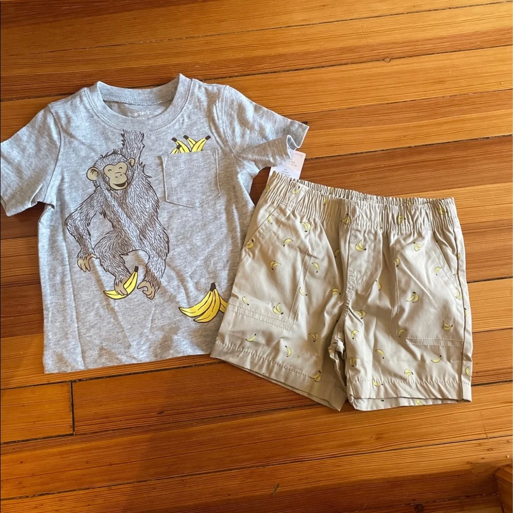 Toddler Boys Shorts Outfit 18 months